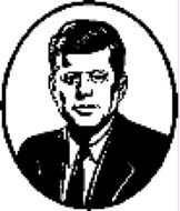 JFK Figure Clip Art