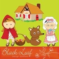 Little Red Riding Hood Clip Art N7
