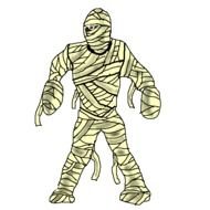 Scary Mummy Clip Art