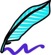 Feather Pen Clip Art N3