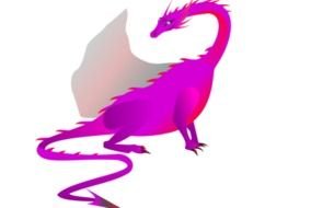 Vector Dragon Clip Art N2