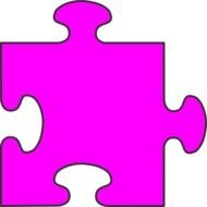 Puzzle Piece Border Clip Art N5