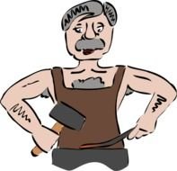Free Vector Ironsmith Clip Art 104179 Hightpng