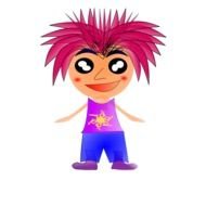 Anime bright guy clipart