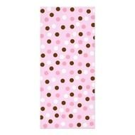 Pink And Brown Polka Dots