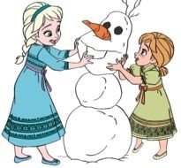 Frozen Anna And Elsa Clip Art N5