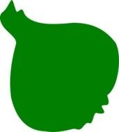 Green Onion Clip Art N2