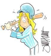 Getting Out Of Bed Cartoon drawing