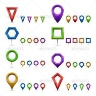 GraphicRiver Map Markers 5351199