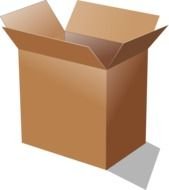 Cardboard Box Clip Art N22