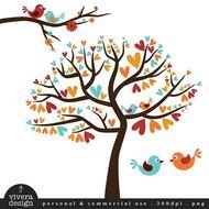 Love Birds Clip Art N46