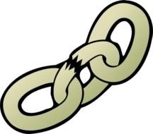 Broken Chain Clip Art N9
