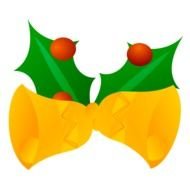 Christmas Jingle Bells Clip Art drawing