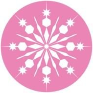 Red Snowflake Clip Art Free N3