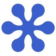 Royal Blue Flower Clip Art drawing