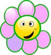 Hippie Flowers Clip Art N8