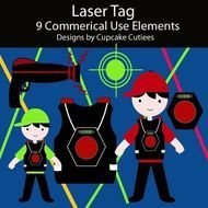Laser Tag Clip Art N6