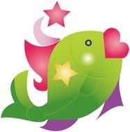 Fish Cartoon Clip Art N55