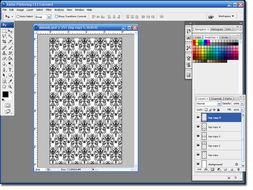 Step 19 Keep Duplicating And Moving Down The Layers Until Whole