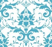 Pink Damask Clip Art N7