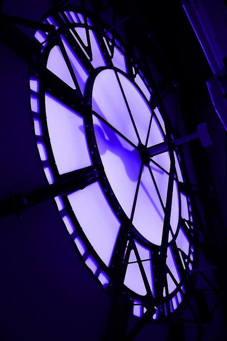 İllustration of Digital Clock Face