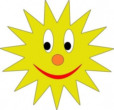 Sun Clip Art N160