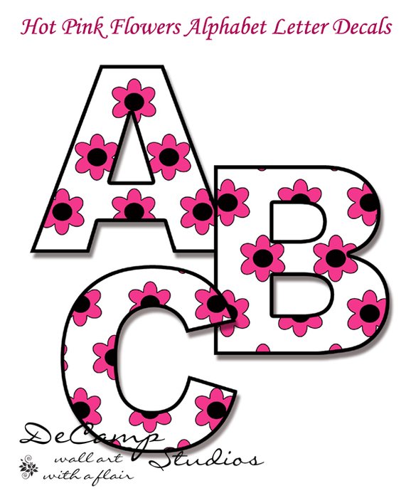 Hot Pink Flower Clip Art N3
