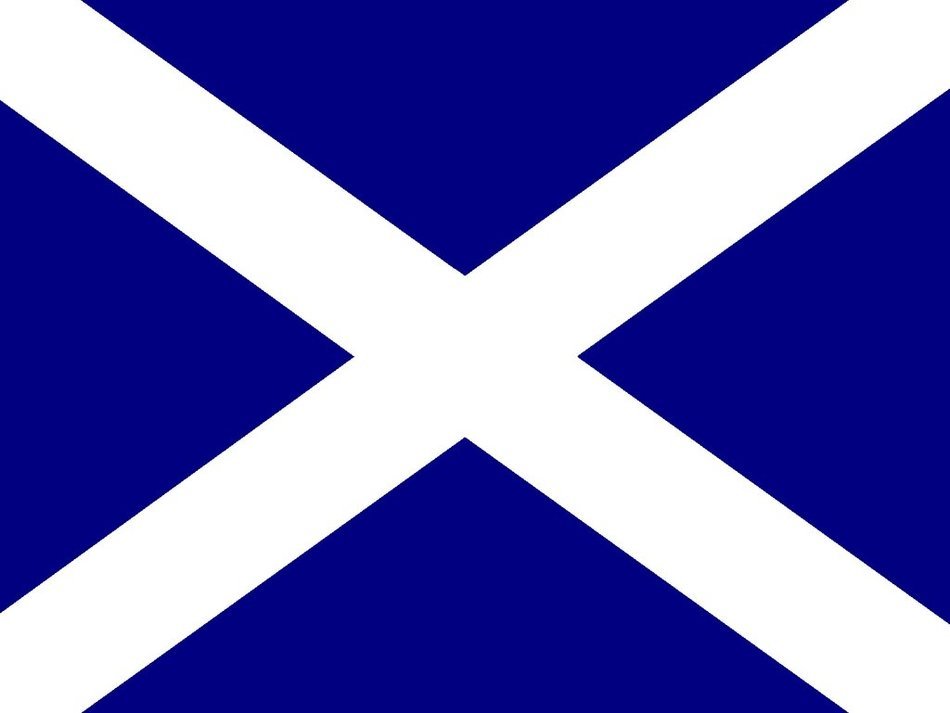 Scotlands Flag drawing