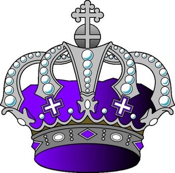 Silver Crown Clip Art N2