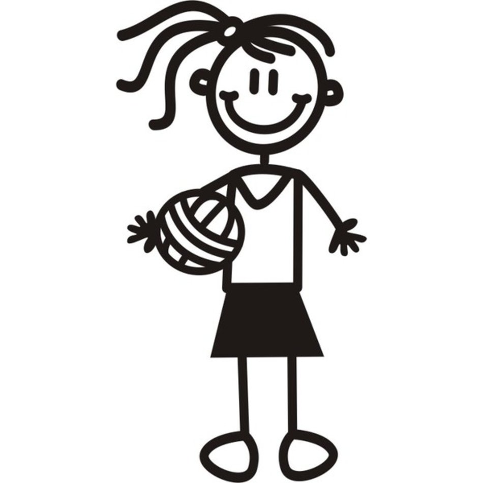 Netball Clip Art N5