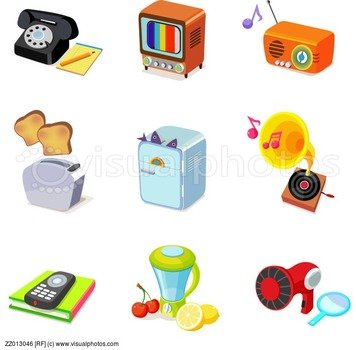 Clip Art Of Household Items