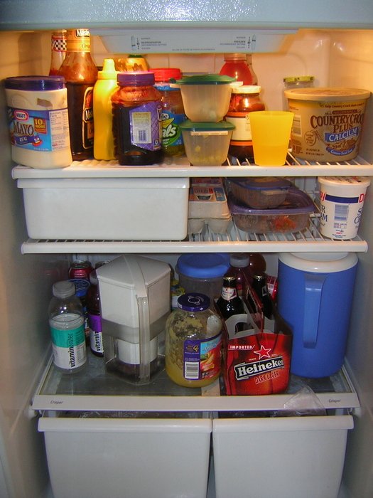 full Dirty Refrigerator