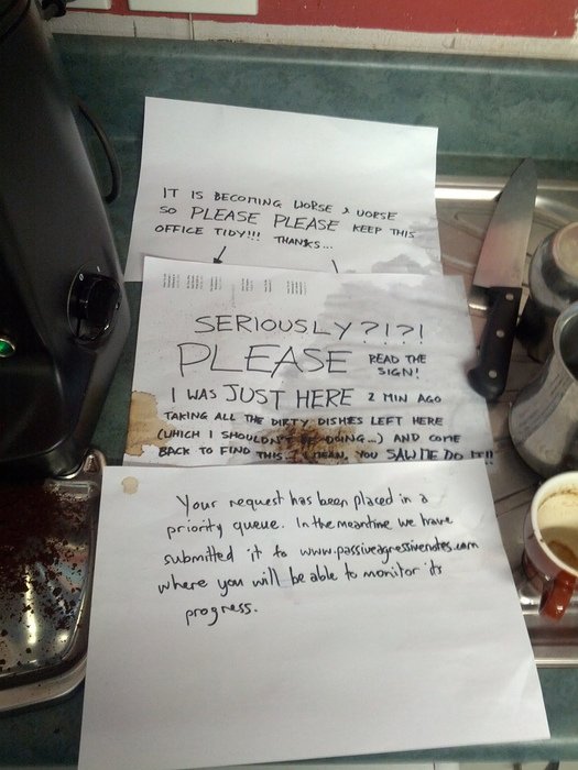 Dirty Office Refrigerator drawing
