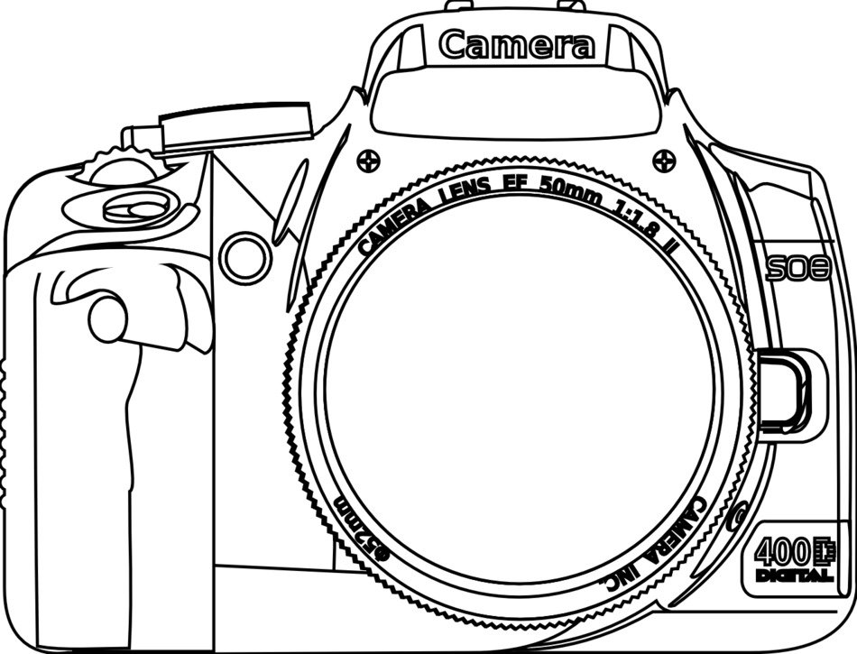 Clipart of Camera