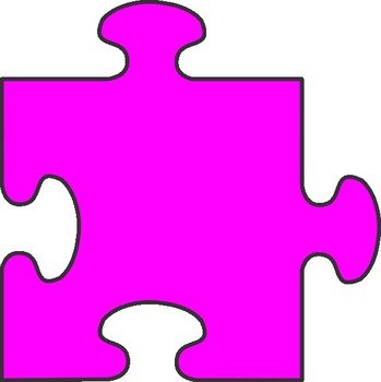 Puzzle Piece Border Clip Art N5
