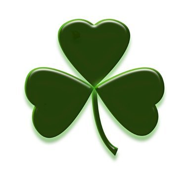 St Patricks Day Shamrock Clip Art N18
