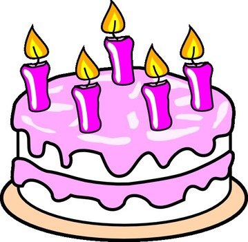 Birthday Cake Clip Art N152
