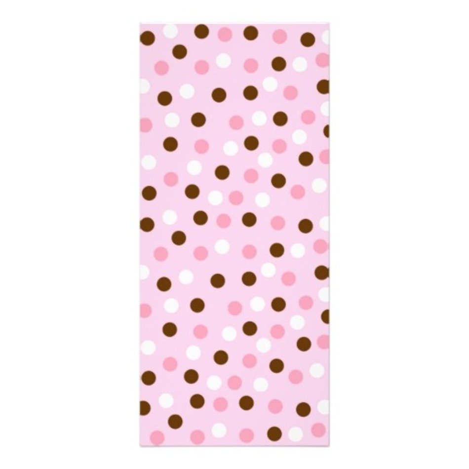 Pink And Brown Polka Dots