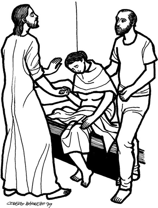 Jesus Heals Simon Peters Mother In Law