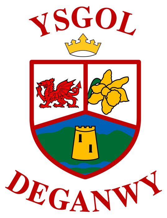 Colorful Ysgol Deganwy Clipart