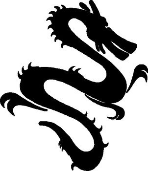 Chinese Dragon Clip Art N15