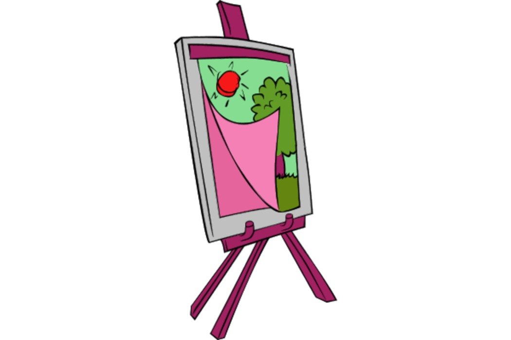 animated easel
