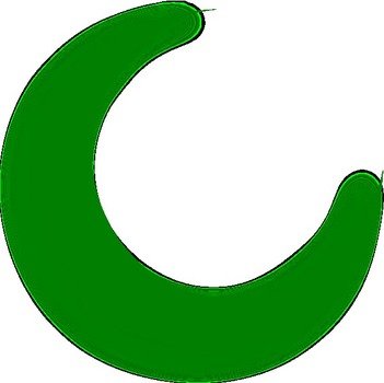 Crescent Moon Clip Art N21
