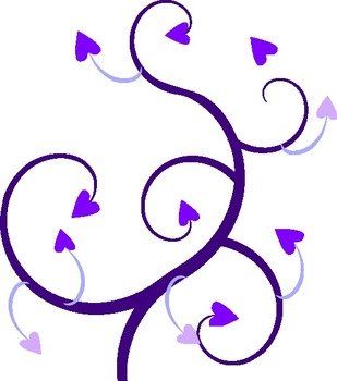 Heart Vine Clip Art N8