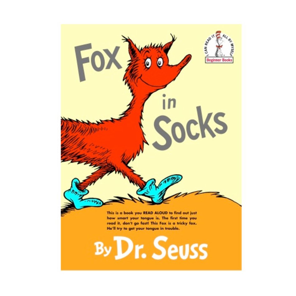 Dr Seuss Fox In Socks free image download