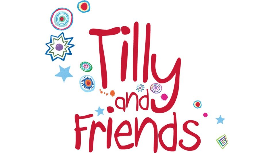 Tilly And Friends text drawing