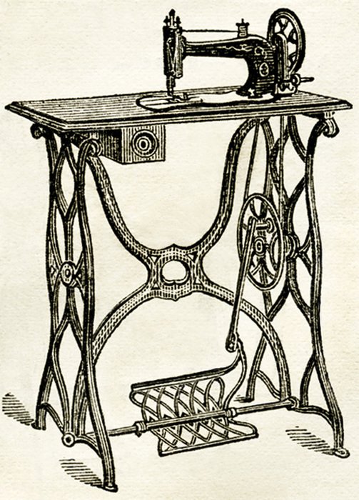 Sewing Machine Clip Art N37