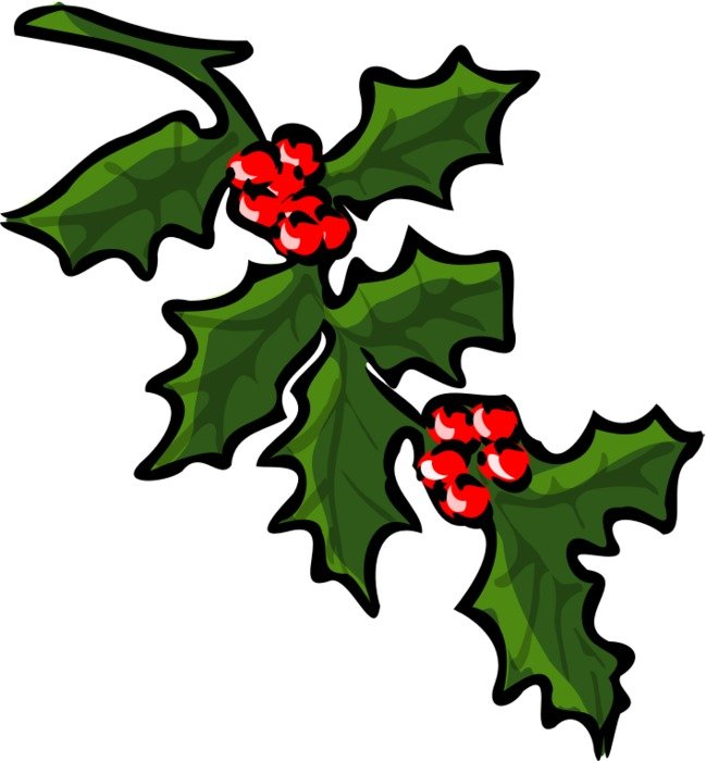 Holly Clip Art N25