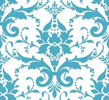 Pink Damask Clip Art N7