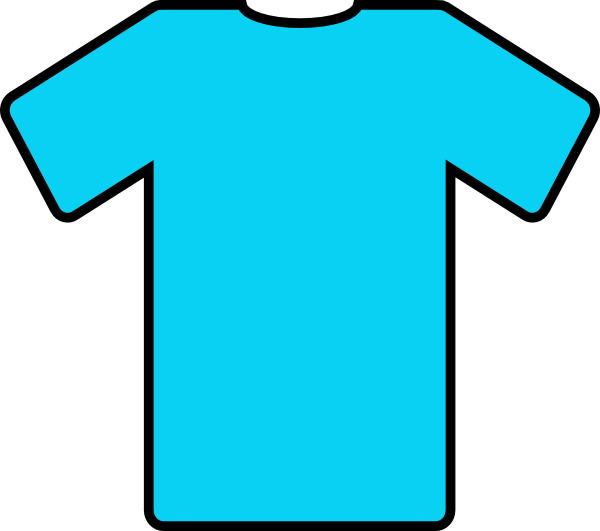 Blue T Shirt Clip Art N8 free image download